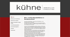 Desktop Screenshot of kuehneimmobilien.de